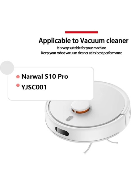 S10 Pro YJSC001 Vakumlu Paspas Aksesuarları Rulo Fırça Hepa Filtre Yedek Parçaları ile Uyumlu (Yurt Dışından) fırsatları