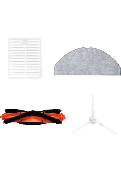 Robot Süpürge S20/D106 Parçaları Yan Ana Fırça Hepa Filtre Paspas Bezi Yedek Parça Kiti Aksesuarları (Yurt Dışından) indirimleri