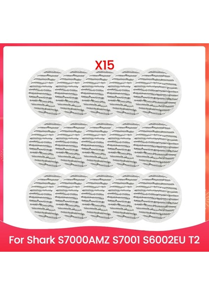 S7000AMZ S7001 S6002EU T2 Elektrikli Buharlı Paspas Bezi Aksesuarları Yedek Parçaları Için 15 Adet Paspas Bezi Seti (Yurt Dışından) fiyatları