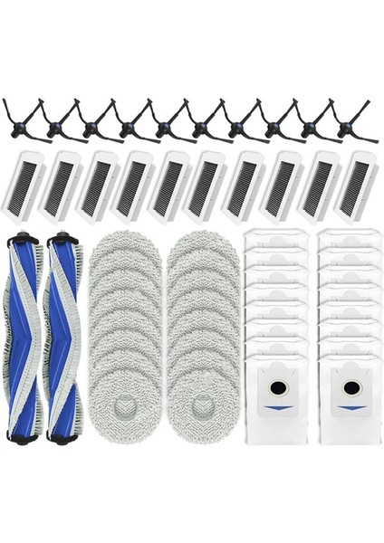 Deeboot X5 Omnı / X5 Pro Omnı Yedek Parça Aksesuarları Ana Yan Fırça Filtre Paspas Bezi Toz Torbası (Yurt Dışından) fiyatları
