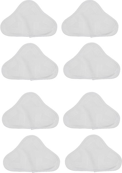 Paspas Üç Köşeli Paspas Için 8 Adet Yedek Buharlı Paspas Mikrofiber Bez Pedi (Yurt Dışından) fiyatları
