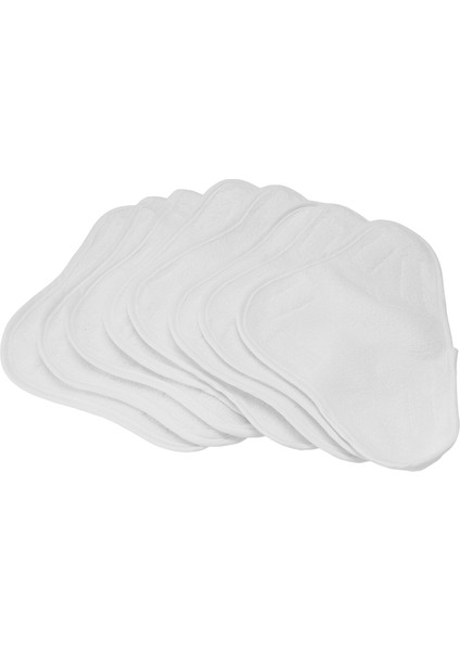 Paspas Üç Köşeli Paspas Için 8 Adet Yedek Buharlı Paspas Mikrofiber Bez Pedi (Yurt Dışından) fırsatları