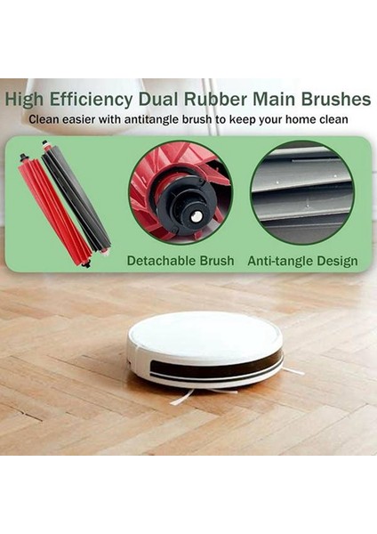 Qrevo MASTER/V20/P10S Pro Elektrikli Süpürge Aksesuarları Için 18 Adet Ana Yan Fırça Hepa Filtre Paspas Pedleri Toz Torbası (Yurt Dışından) indirimleri