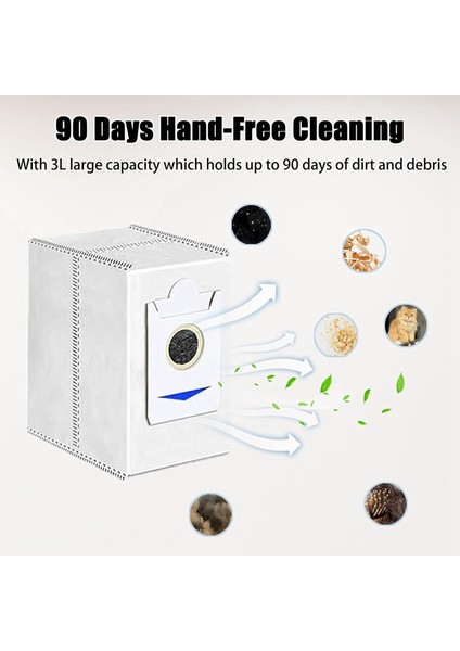 T30S/T30S Combo Robot Süpürge Ana Yan Fırça Hepa Filtre Paspas Bezi Toz Torbası Aksesuar Seti (Yurt Dışından) indirimleri