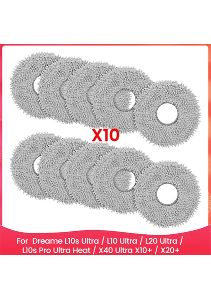 L10S Ultra / L10 Ultra / L20 Ultra / L10S Pro Ultra Heat / X40 Ultra X10+ / X20+ Elektrikli Süpürge Parçası Için Paspas Pedleri (Yurt Dışından)