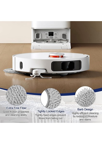 L10S Ultra / L10 Ultra / L20 Ultra / L10S Pro Ultra Heat / X40 Ultra X10+ / X20+ Elektrikli Süpürge Parçası Için Paspas Pedleri (Yurt Dışından) modelleri