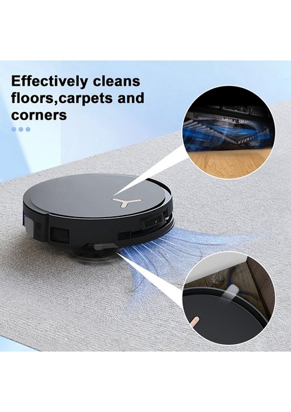 X8 Pro Omni/x8 Omni Elektrikli Süpürge Parça Değiştirme Kiti Ana Yan Fırça Hepa Filtre Paspas Bezi (Yurt Dışından) modelleri