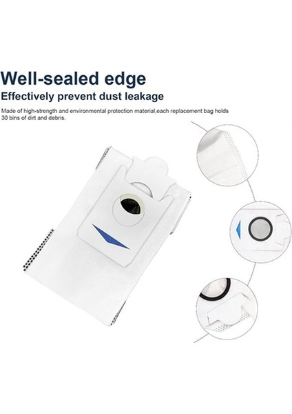 X5 Pro Omni Robot Süpürge Silindiri Yan Fırça Hepa Filtre Paspas Pedi Toz Torbası Için Yedek Parçalar (Yurt Dışından) indirimleri