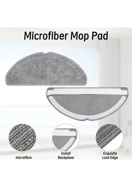 S20 Robot Süpürge Aksesuar Seti Ana Yan Fırça Hepa Filtreler Paspas Pedleri Yedek Parçalar (Yurt Dışından) modelleri