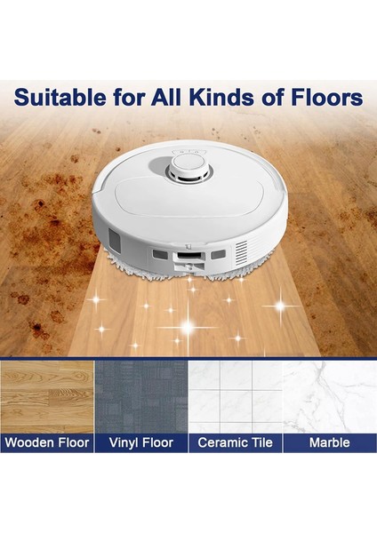 L10S Ultra / L10 Ultra / L20 Ultra / L10S Pro Ultra Heat / X40 Ultra X10+ / X20+ Elektrikli Süpürge Parçası Için Paspas Pedleri (Yurt Dışından) indirimleri