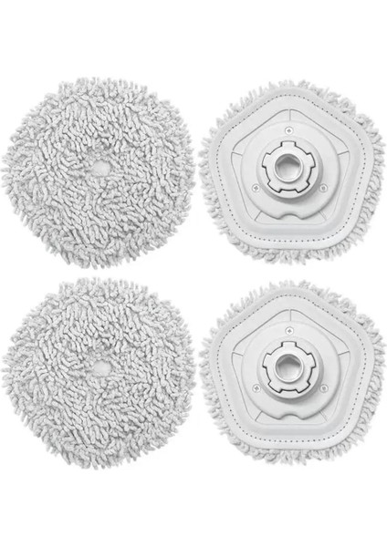 Bot W10 W10 Pro Kendi Kendini Temizleyen Robot Süpürge Için Paspas Bezi Pedleri Paspas Süpürge Parçaları (Yurt Dışından)