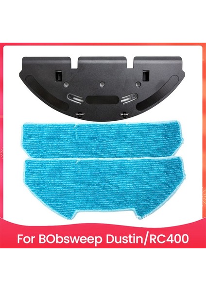 Bobsweep DUSTIN/RC400 Robot Süpürge Için Mikrofiber Pedler Yedek Paspas Braketi Seti Verimli Zemin Temizliği (Yurt Dışından) fiyatları