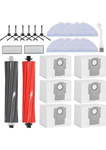 S8 / S8 Pro / G20 Uıtra Yedek Parçaları Ana Yan Fırça Hepa Filtreleri Paspas Bezi Toz Torbaları Aksesuarlar (Yurt Dışından) fiyatları