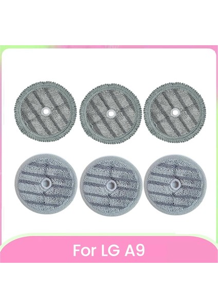 A9 Buharlı Paspas Elektrikli Süpürge Aksesuarları Için 6 Adet Mikrofiber Paspas Pedi Yedek Parçası Elektrikli Paspas Bezi (Yurt Dışından) indirimleri