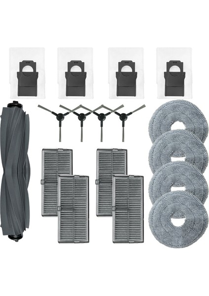 L10S Ultra Gen 2 / L30S Ultra Yedek Parça Aksesuarları Ana Yan Fırça Hepa Filtre Paspas Bezi Toz Torbası (Yurt Dışından) indirimleri