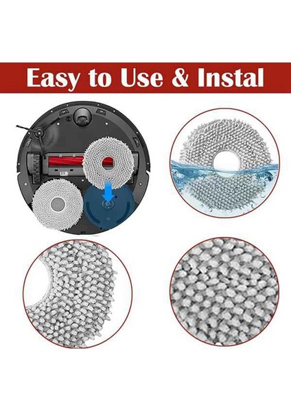 Qrevo Edge/qrevo Curv Elektrikli Süpürge Yedek Parça Seti Için 10 Adet Temizleyici Parça Değişimi (Yurt Dışından) indirimleri