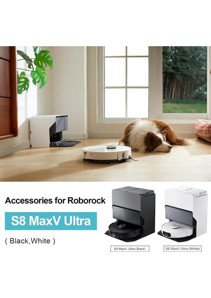 S8 Maxv Ultra Yedek Parçaları Ana Yan Fırça Hepa Filtre Paspas Bezi Toz Torbaları Aksesuarları (Yurt Dışından) modelleri