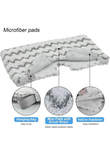 S3500 Serisi S3501 S3601 S3501S S3601C Buharlı Cep Mop Mikrofiber Ovma Mop Pedleri Için Yedek Buharlı Mop Pedleri (Yurt Dışından) fırsatları
