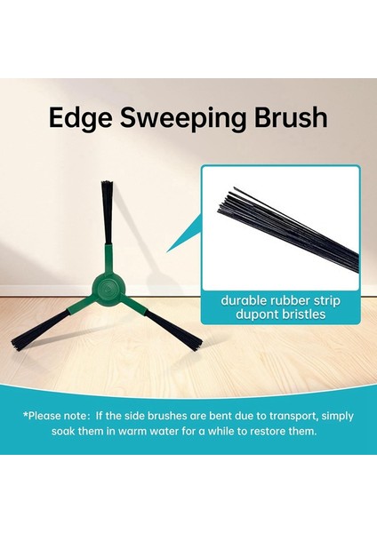 Essential Serisi Y0140 Y0110 Y0112 Robot Süpürge Aksesuarları Kiti Ana Yan Fırça Filtresi Paspas Pedi (Yurt Dışından) modelleri