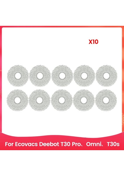 T30 Pro, Omni, T30S ve Combo X2 Robot Süpürge Aksesuarları Için Paspas Bezi Pedleri (Yurt Dışından) fiyatları