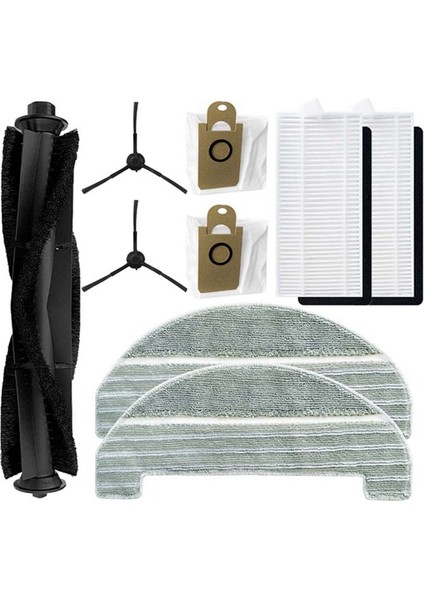 Autovac Kendiliğinden Boşalan Silindir Yığın Filtre Paspas Bezleri Toz Torbası Robot Süpürgeler Yedek Parça Aksesuar Kiti (Yurt Dışından) fırsatları