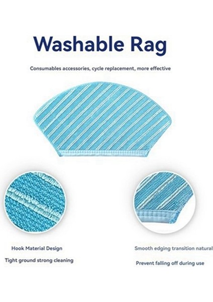 M7 / M7 Pro / M7 Max / NER700 Elektrikli Süpürge Yedek Parçası Ana Yan Fırça Filtresi Paspas Bezi Takımı (Yurt Dışından) fırsatları