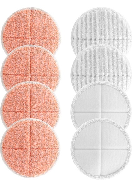 2039A 2124 Için 8'li Buharlı Paspas Pedi Yedek Seti: 4 Ağır Ovma Pedi, 2 Yumuşak Ped, 2 Ovma Pedi (Yurt Dışından) fırsatları