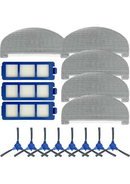 Robovac G40/G40 Hybrid+ Robot Süpürge Yan Fırça Hepa Filtre Paspas Bezi Yedek Aksesuarları (Yurt Dışından) fiyatları