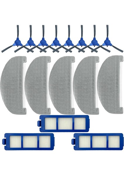 Robovac G40/G40 Hybrid+ Robot Süpürge Yan Fırça Hepa Filtre Paspas Bezi Yedek Aksesuarları (Yurt Dışından) modelleri