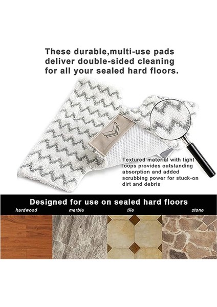 S3973D S3973 Buharlı Paspas Bezi Yedek Buharlı Paspas Pedi Mikrofiber Pedi Için Uygundur (Yurt Dışından) fırsatları