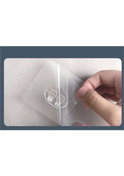 20 Adet Duş Yapıştırıcısı Yedek Parçası, Delme Gerektirmeyen Güçlü Yapıştırıcı Şeffaf Dikdörtgen Duş Raf Yapıştırıcısı (Yurt Dışından) indirimleri