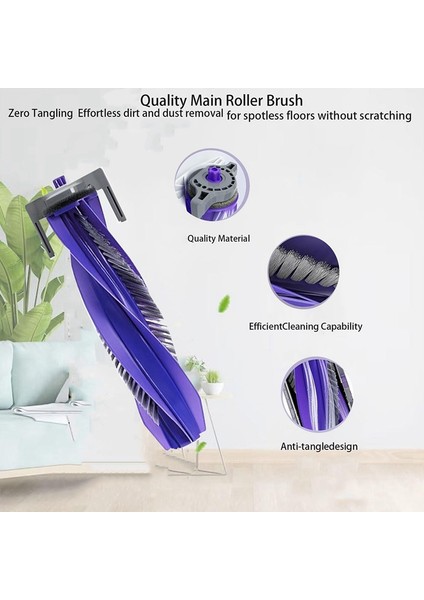 Freo Z Ultra / x Ultra Robot Süpürge Yedek Parçaları Ana Fırça Hepa Filtre Temizleme Fırçası Aksesuarı (Yurt Dışından) fırsatları