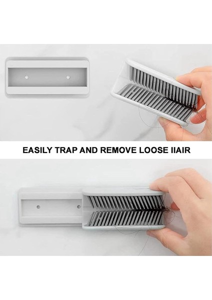 2 Adet Saç Toplayıcı, Duş Duvarına Monte Edilmiş, Dökülen Saçları Tutar, Duş Giderindeki Saçları Korur (Yurt Dışından) modelleri