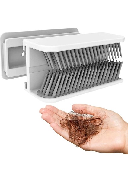 2 Adet Saç Toplayıcı, Duş Duvarına Monte Edilmiş, Dökülen Saçları Tutar, Duş Giderindeki Saçları Korur (Yurt Dışından) fırsatları