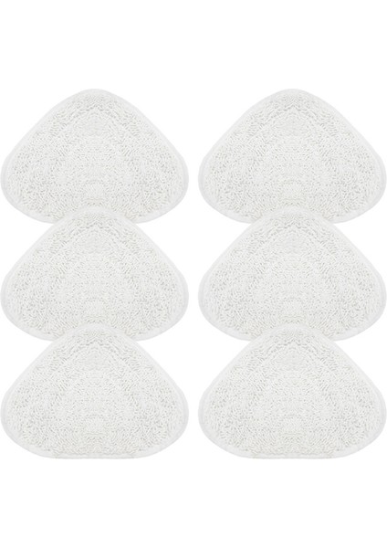 6 Adet Buharlı Paspas Pedi Elektrikli Süpürge Için Yıkanabilir Yeniden Kullanılabilir Üçgen Paspas Pedi Bezi Zemin Temizleme Aleti (Yurt Dışından) fiyatları