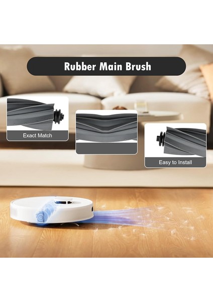 D10 Plus Gen 2 RLD32GD Elektrikli Süpürge Yedek Parçaları Için 44 Parça Fırça Filtre Toz Torbası ve Paspas Bezi Seti (Yurt Dışından) fırsatları