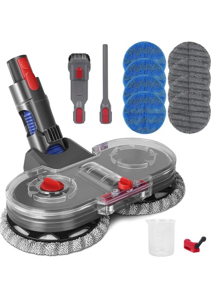 V7/V8/V10/V11/V15 Için Paspas Aparatı, Su Depolu Elektrikli Zemin Paspası, Yedek Paspas Pedleri Parçaları Aparatı (Yurt Dışından)