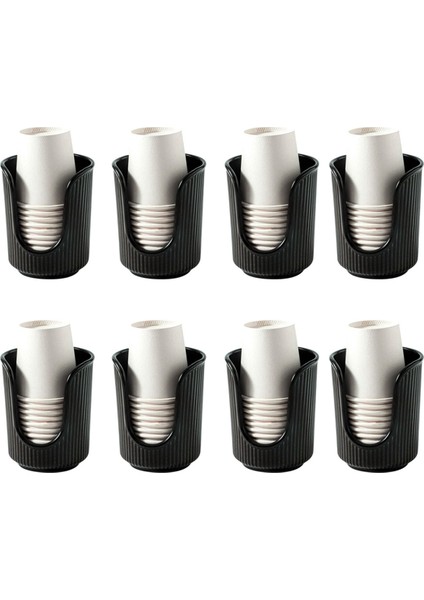 Banyo Bardak Dağıtıcısı, Plastik Kağıt Bardak Tutucu, Tek Kullanımlık Ağız Gargarası Bardak Saklama Rafı, Mutfak ve Banyo (Yurt Dışından)