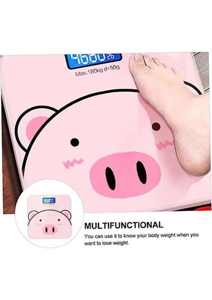 Vücut Ağırlığı Için Ağırlık Ölçerler Dijital Ağırlık Ölçer Hassas Akıllı Banyo Ölçeği USB Şarjlı Otomatik Tartım Ölçeği (Yurt Dışından) fiyatları