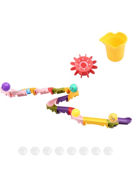 3-6 Yaş Arası Çocuklar Için Vantuzlu Çocuk Banyo Oyuncakları, Kendin Yap Kaydıraklı Oyun Alanı (Yurt Dışından) fiyatları