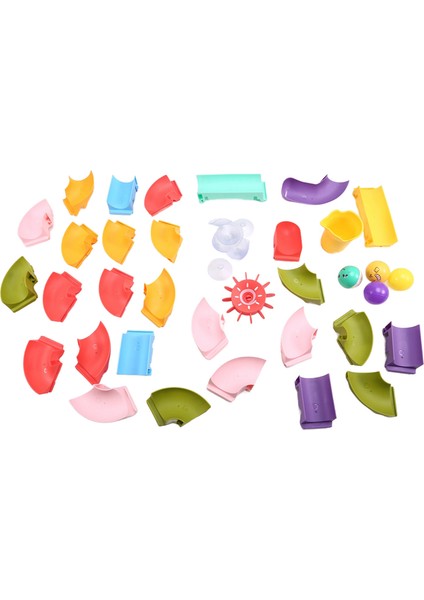 3-6 Yaş Arası Çocuklar Için Vantuzlu Çocuk Banyo Oyuncakları, Kendin Yap Kaydıraklı Oyun Alanı (Yurt Dışından) modelleri