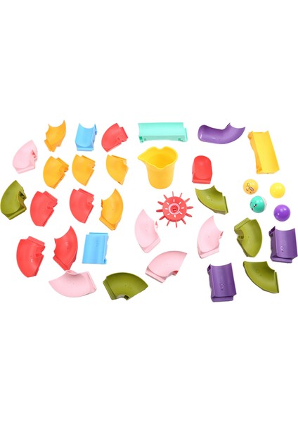 3-6 Yaş Arası Çocuklar Için Vantuzlu Çocuk Banyo Oyuncakları, Kendin Yap Kaydıraklı Oyun Alanı (Yurt Dışından) fırsatları