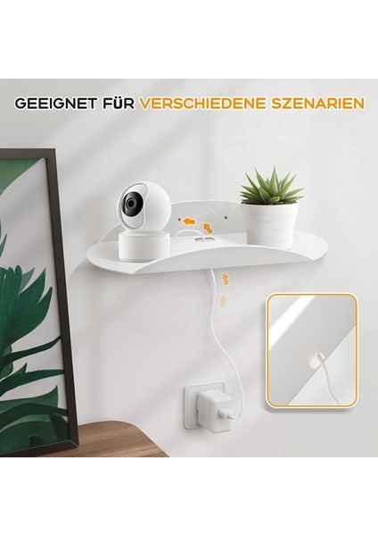 2 Adet Duvara Monte Raflar Küçük Akrilik Yüzen Raflar Çok Amaçlı Sergileme Standı Kavisli Yüzen Raflar (Yurt Dışından) modelleri