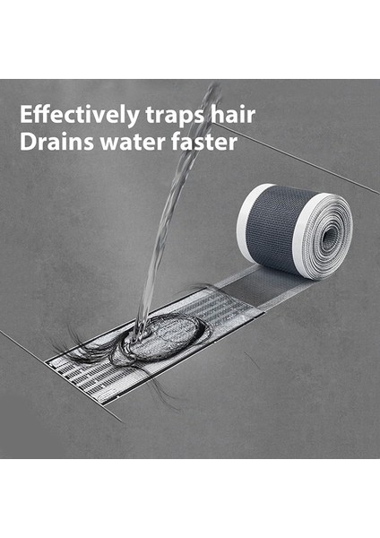 Tek Kullanımlık Saç Toplayıcı Duş Gideri Filesi Çıkartmaları, Doğrusal Duş Gideri Için Kendin Yap Duş Gideri Kapağı Saç Toplayıcı (Yurt Dışından) indirimleri