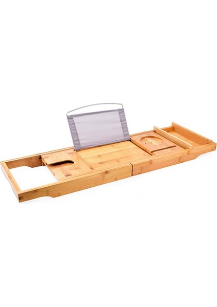 1 Adet Bambu Genişletilebilir Küvet Tepsisi Banyo Düzenleyici Cep Telefonu, Tablet ve Şarap Kitaplığı A (Yurt Dışından) fiyatları