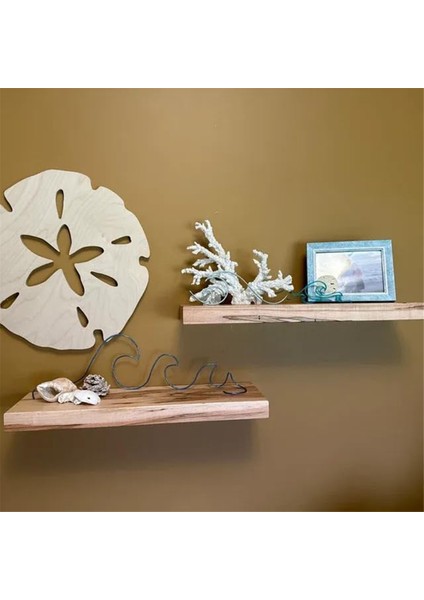 Duvar Dekoru Kum Doları Duvar Dekoru Ahşap Yuvarlak Kum Doları Duvar Sanatı Açık Hava Plaj Dekoru Asılı Dekorasyon, Kahverengi S (Yurt Dışından) fırsatları