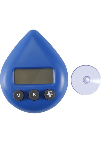 Dijital Banyo Saati Su Geçirmez Duş Saati Zamanlayıcı Sıcaklık Nem Görsel Geri Sayım Zamanlayıcı Duvar Saati Mavi (Yurt Dışından) fiyatları