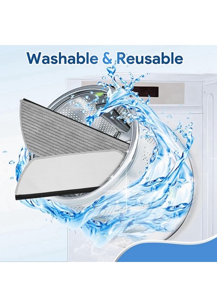 AV2800ZE RV2820YE Robot Süpürge Mikrofiber Paspas Pedi Için 12 Adet Vakumlu Paspas Pedi (Yurt Dışından) fırsatları