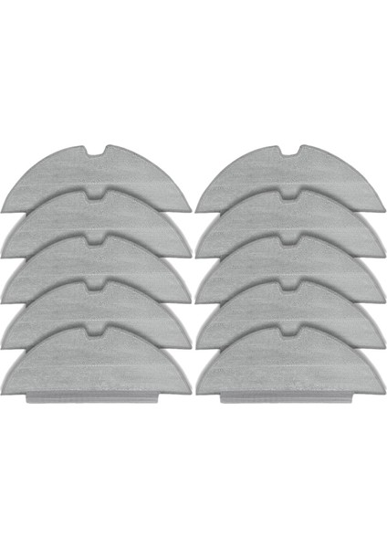 Robovac L35 Hybrid+, LR30 Hybrid+ Robot Süpürge Yedek Parçaları Aksesuarları Için 10 Adet Paspas Bezi Pedi (Yurt Dışından) modelleri