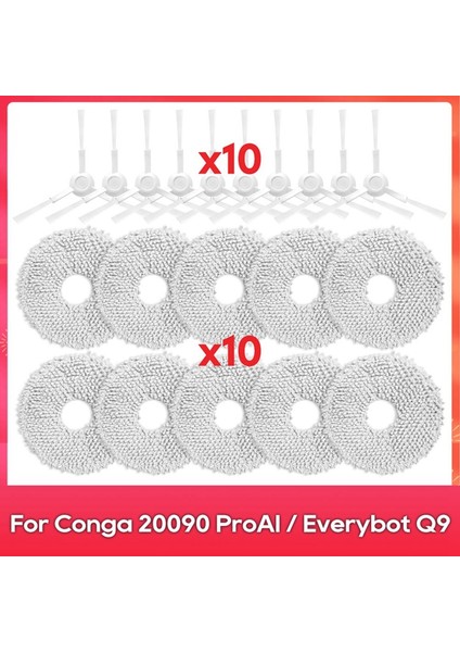 20090 Proaı / Everybot Q9 / Inic IX30 Aı Ultra / 7790 Parça Aksesuarları Paspas Yan Fırçası Için (Yurt Dışından) fiyatları